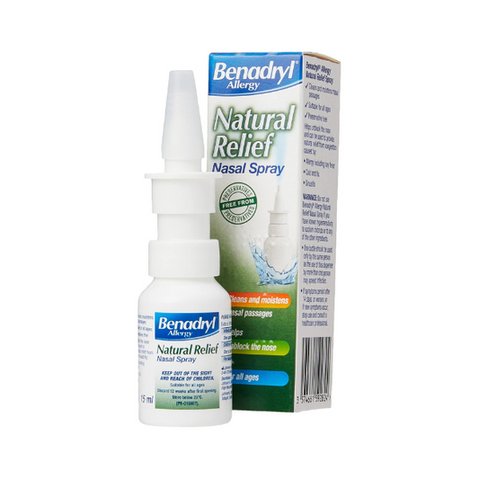Benadryl Allergy Natural Relief Spray 15ml