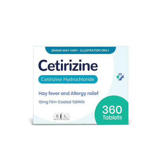 Cetirizine (10mg) - Hay Fever & Allergy Relief