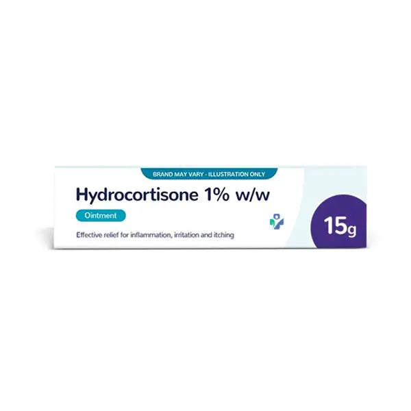 Hydrocortisone 1% w/w Cream – 15g