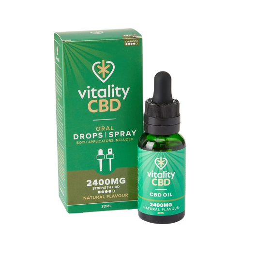 Vitality CBD Oral Drops | Spray 2400mg