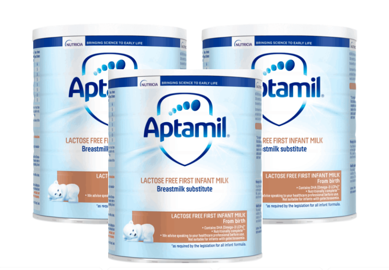 Aptamil Lactose-Free Baby Milk Formula 400g Triple Pack – UK Meds