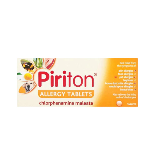 Piriton Allergy Tablets Pack of 60 x 3 Packs