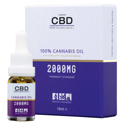 100% Cannabis Oil 2000mg (10ml)