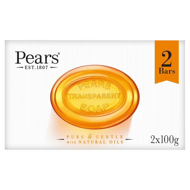 Pears Transparent Soap Bar 100g (Double Pack)