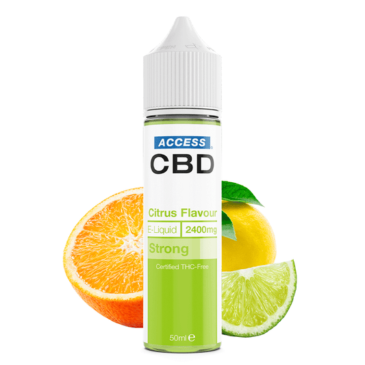 ACCESS CBD Shortfill Citrus (50ml Vape E-Liquid) – 2400mg