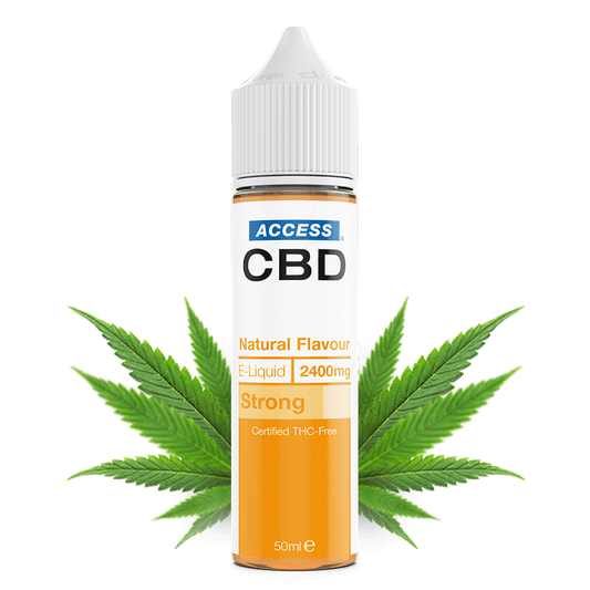 ACCESS CBD Shortfill Natural (50ml Vape E-Liquid) – 2400mg