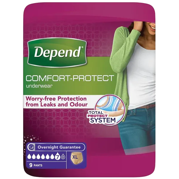 Depend Comfort Protect Underwear For Women 