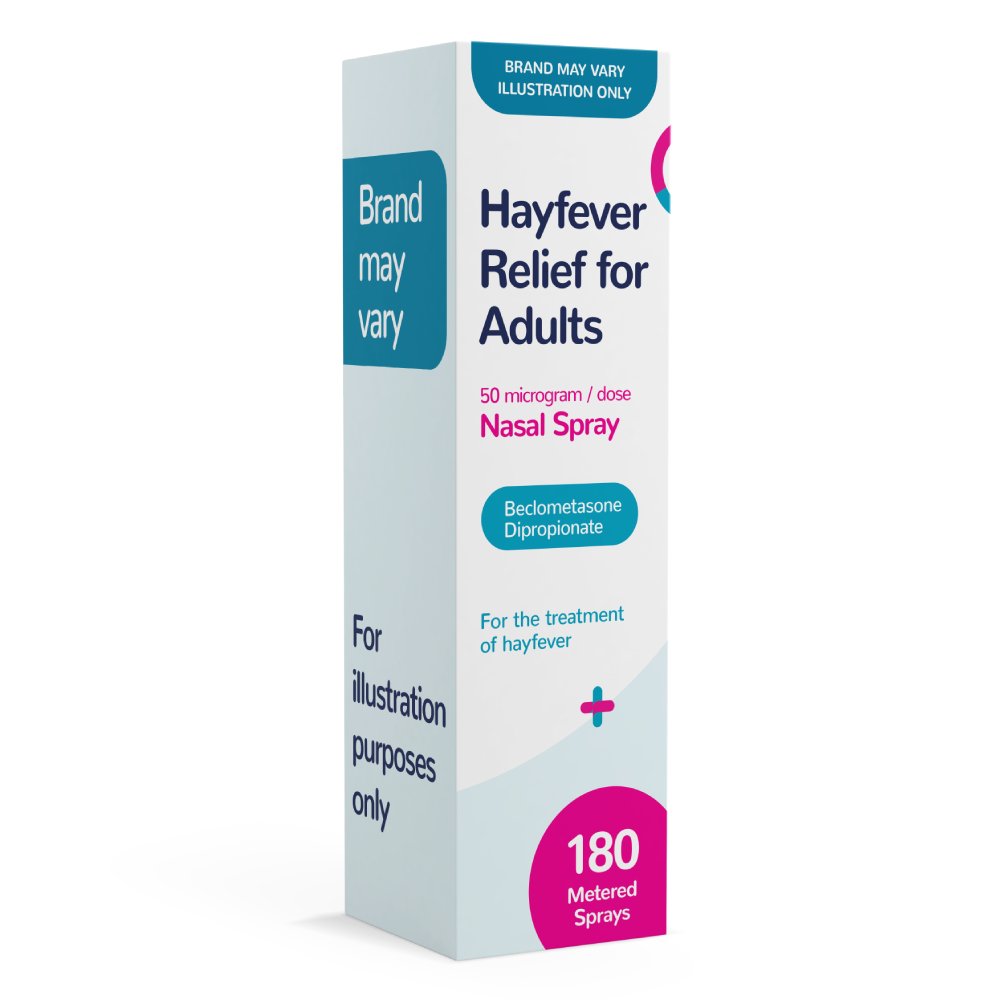 Beclometasone Hay Fever Relief Nasal Spray - 180 Dose