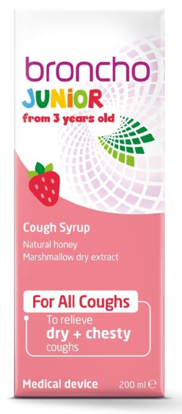 Bronchostop Junior Cough Syrup From 3 year