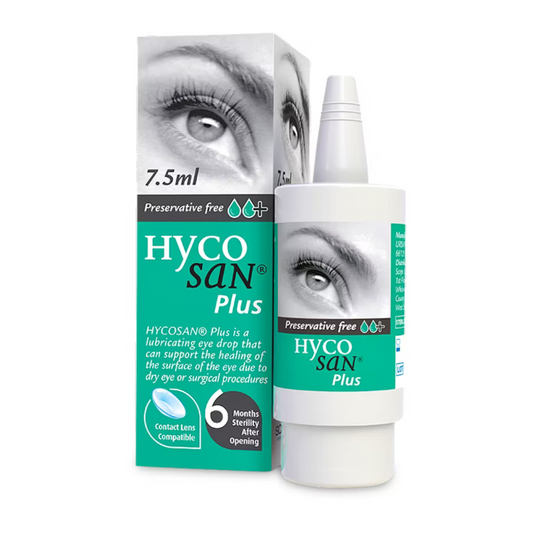 Hycosan Plus Preservative Free Eye Drops - 7.5ml