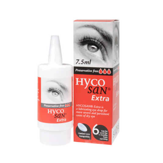 Hycosan Extra Eye Drops 0.2% 7.5ml