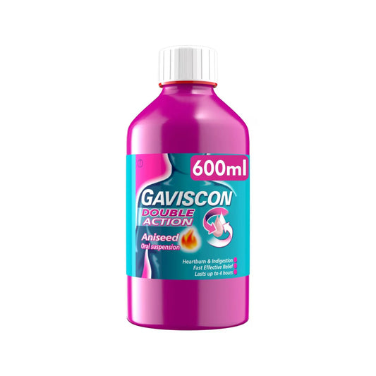 Gaviscon Double Action Liquid Aniseed 600ml