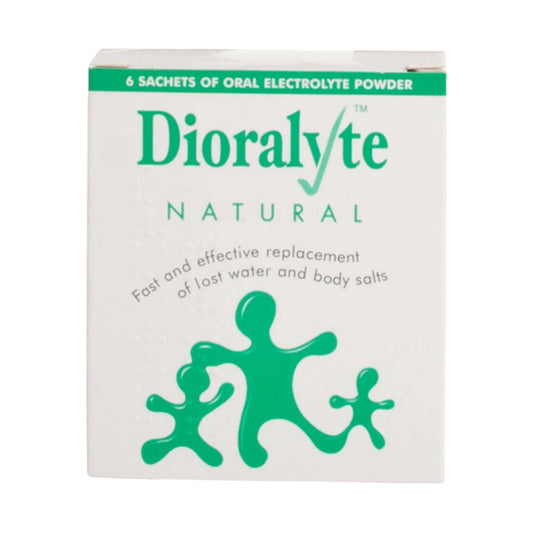 Dioralyte Natural 6 sachets