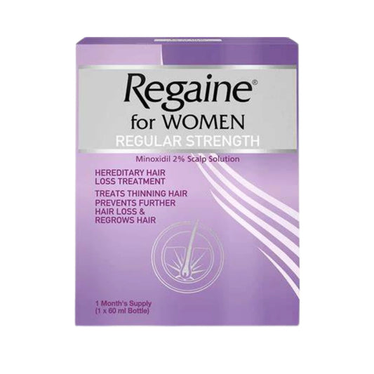 Regaine For Women Regular Strength Scalp Solution - 1 Month's Supply