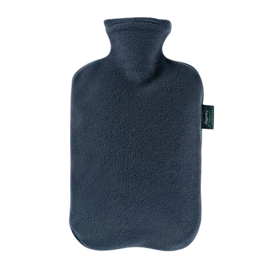 Hot Water Bottle with Fleece Cover