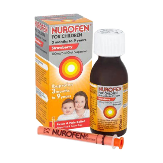 Nurofen for Children Strawberry Flavour Oral Suspension 100ml