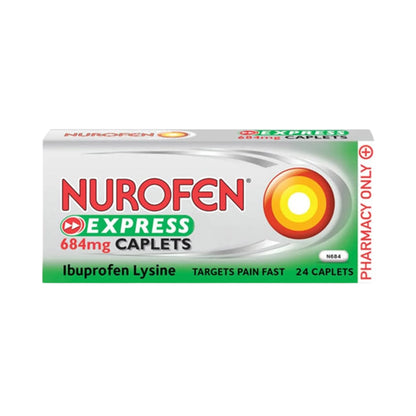 Nurofen Express 684mg Caplets 24s