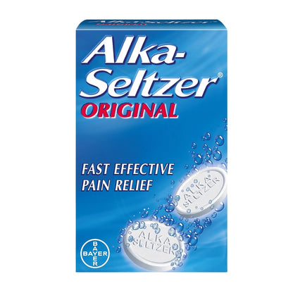 Alka Seltzer Original Effervescent 20 Tablets