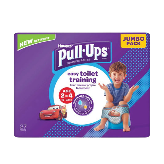 Huggies Pull Ups Trainers - Boy 2-4 Years Night 18s