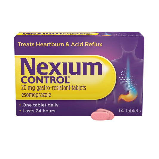 Nexium Control For Heartburn & Acid Reflux 20mg