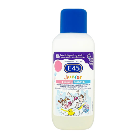 E45 Junior Foaming Bath Milk 500ml