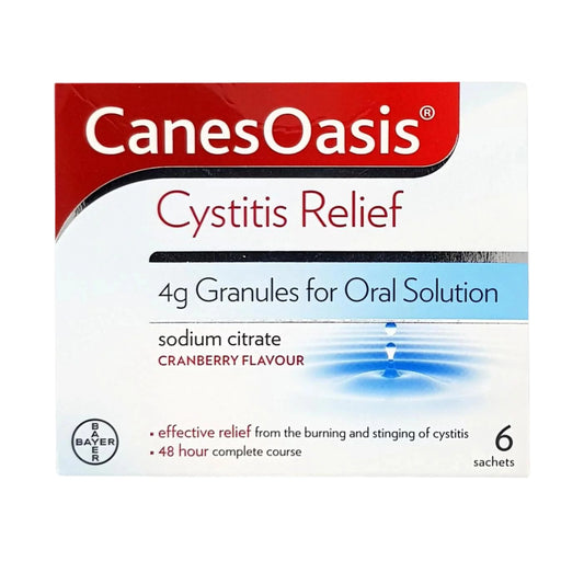 Canesoasis Cystitis Relief 4g x 6 Sachets