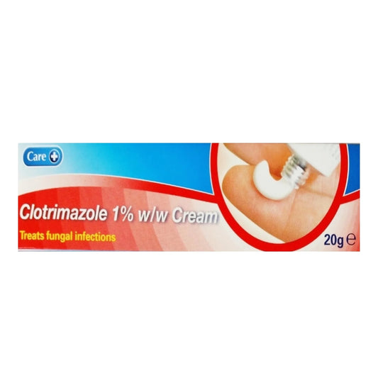 Care Clotrimazole 1% Cream 20g (Fungal Treatment)