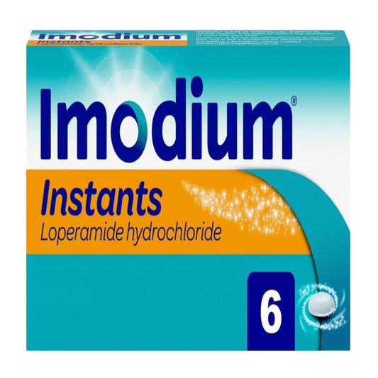 Imodium Instants - 6 Orodispersible tablets