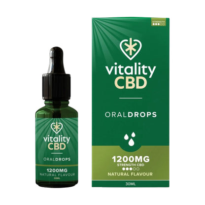 Vitality CBD Oral Drops 1200mg