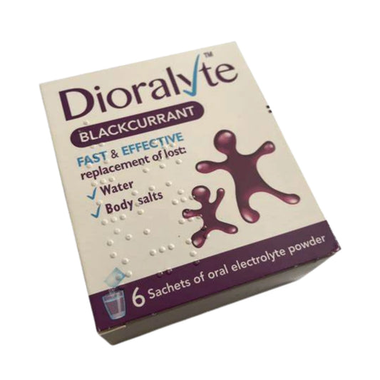 Dioralyte Blackcurrant 6 sachets