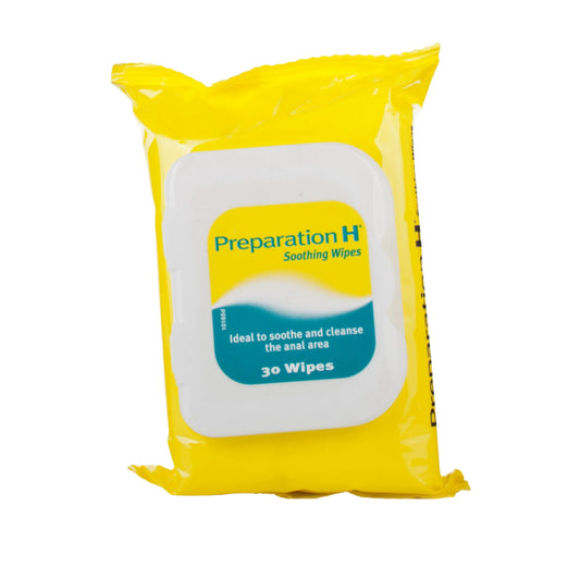 Preparation H Soothing Wipes 30s