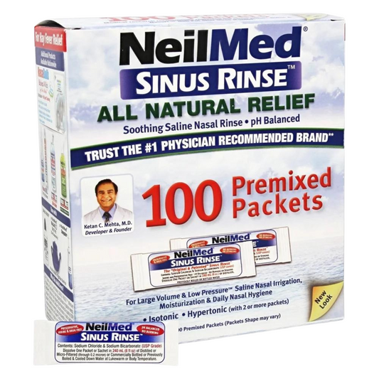 NeilMed Sinus Rinse - All Natural Sinus Relief Satchets