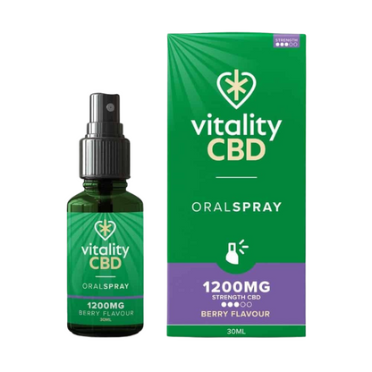 Vitality CBD Oral Drops | Spray 2400mg