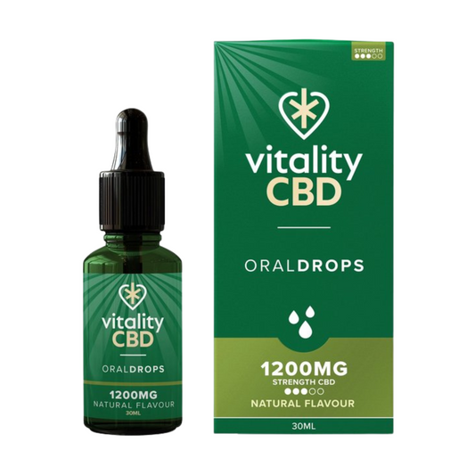 Vitality CBD Oral Drops I Spray - Dual Applicator