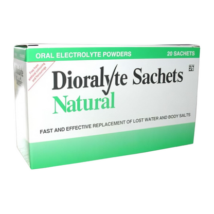 Dioralyte Natural 20 Satchets