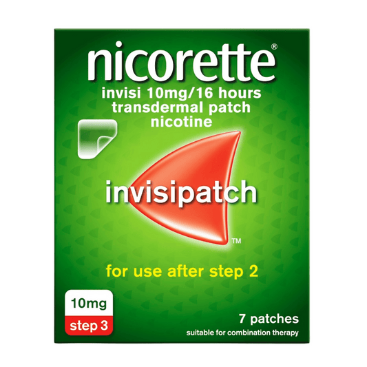 Nicorette invisi patch 10mg 7 patches