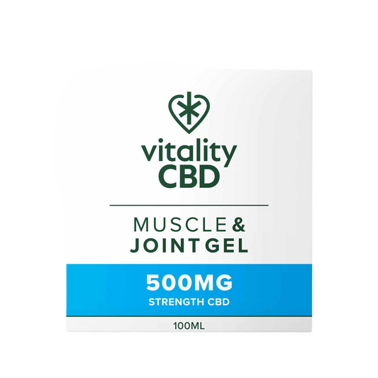 Vitality CBD Muscle & Joint Gel 500mg / 100ml