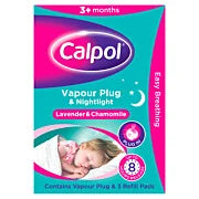 Calpol Vapour Plug Night Light Refill Pods - 3+ Months