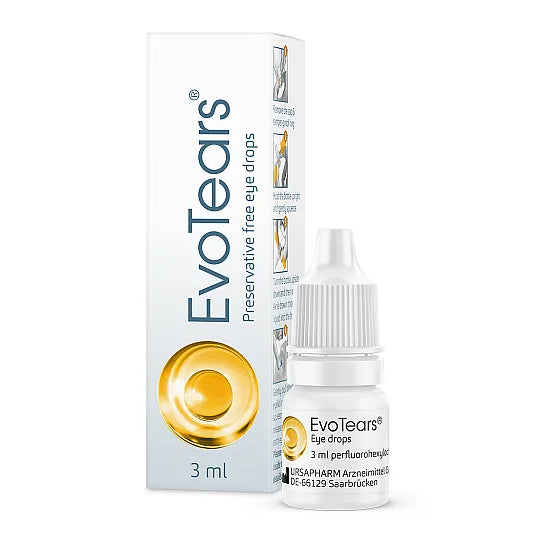 EvoTears 3ml Preservative Free Eye Drops