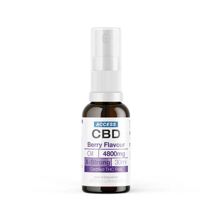 ACCESS CBD Berry Flavour 4800mg - CBD Oil Drop/Spray 30ml