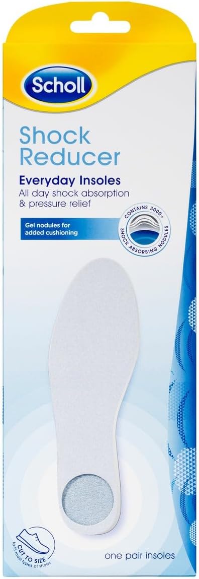 Scholl Shock Reducer Everyday Insoles - One Pair