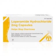 Loperamide 2mg Capsules.