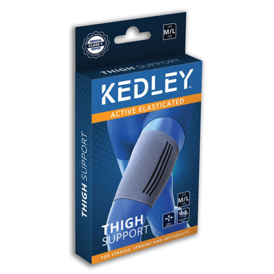 Elasticated Thigh Support – Senior Medium/Large (50–65cm) – Active Compression Sleeve