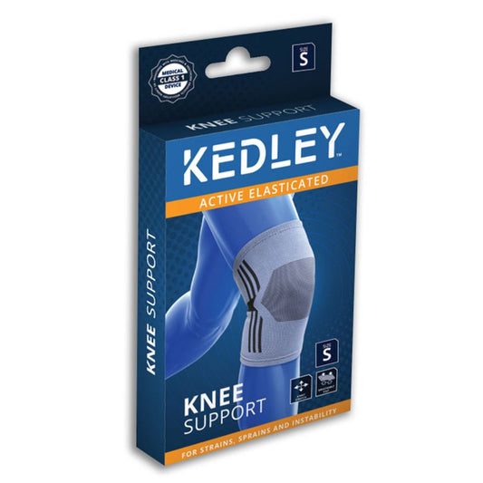 Elasticated Knee Support Brace – Active Knee Compression Sleeve (Sizes S–XL)
