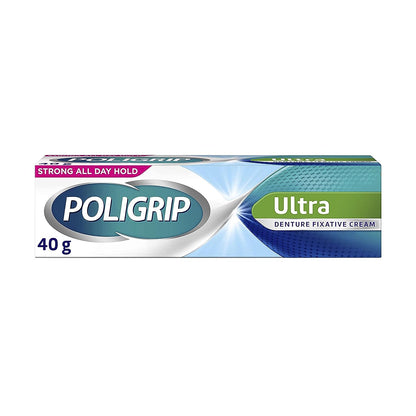 Poligrip Denture Fixative Cream Ultra - 40g