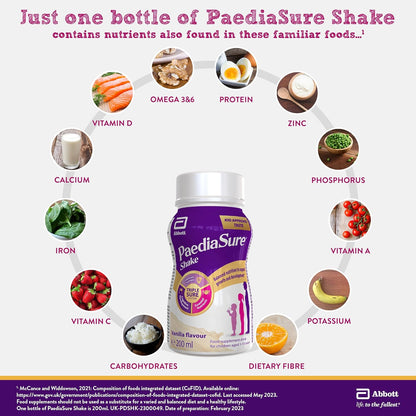 Paediasure Milkshake Vanilla (200ml)