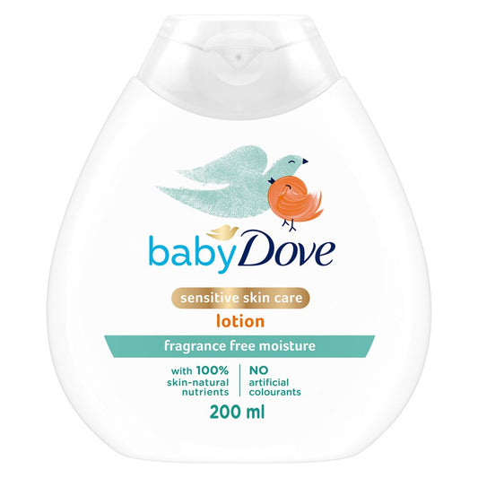 Baby Dove Sensitive Moisture Fragrance Free Baby Lotion – 200ml