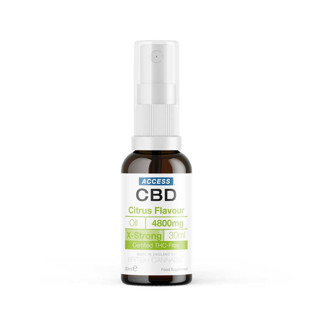 ACCESS CBD® Citrus Flavour 4800mg  - CBD Oil Spray 30ml