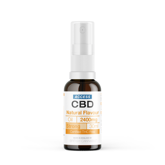 ACCESS CBD Natural Flavour 2400mg - CBD Oil Spray 30ml