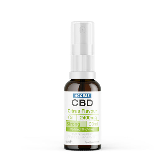 ACCESS CBD® Citrus Flavour 2400mg  - CBD Oil Spray 30ml